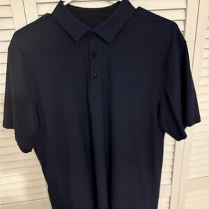 Lululemon Navy Blue Polo Shirt